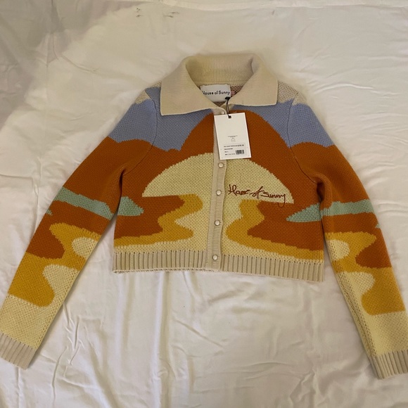 House of Sunny Sweaters - House of Sunny Day Tripper Cardigan brand new with tags US 4 UK 8 EU 36